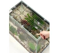 Générique Couvercle supérieur d'aquarium en Acrylique Transparent,avec Trou d'air Frais,Capot Anti-Saut de Terrarium personnalisé for éviter Que Le Chat n'attrape du poisso(90x45cm/35.4x17.7in)