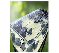 Générique Couvercle supérieur d'aquarium en Acrylique Transparent, Capot Anti-Saut de Terrarium personnalisé-évitez Que Les Chats n'attrapent des Poissons(45x30CM/17.7x11.8in)