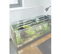 Générique Couvercle supérieur d'aquarium en Acrylique Transparent de 5mm, Capot Anti-Saut de Terrarium(71x25cm/28.0x9.8in)