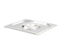 Générique Couvercles de Plateau 8 pcs GN 1/6 Acier Inoxydable,Accessoires Petit électroménager,Accessoires pour Tables Chaudes,Couvercles de bacs pour Tables Chaudes,Argent,1.5kg,50910