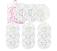 Générique Couvercles Panier De Levée - Toiles Élastiques Réutilisables Pour Bols | Film Étirable Conservation Aliments Et Pâtes, Adapté Récipients Ronds Ou Ovales, 100/300 Pièces Design Pro