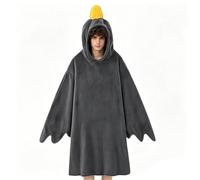 Générique Couverture À Porter pour Enfant | Costume Pyjama Chaud Et,Plaid À Capuche en Forme De Canard,pour Adultes Femmes Et Heure du Coucher Camping Voyage Dortoir Et Fête