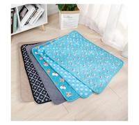 Générique Couverture absorbante for Chien, Couche-Culotte Lavable, Tapis d'urine for lit d'animal de Compagnie, Compatible avec la Housse siège Voiture(Bulldog,M 60x45cm)