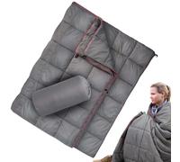 Générique Couverture Camping Extérieur Matelassée - Couette Duvet Synthétique Imperméable 200x140cm | Plaid Voyage Chaud pour Hamac Randonnée Stade Pique-Nique | Équipement Couchage Compact Portable