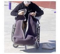 Générique Couverture Chauffante pour Fauteuil Roulant, Conception Imperméable Et Coupe-Vent, Doublure en Polaire épaisse, Fermeture éclair pour Un Enfilage Et Un Retrait Faciles (B)