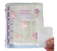 Générique Couverture D'Agenda | Étui Souple A5 Pour Fournitures Scolaires - Étui Pour Cahier Organisateur PVC,Pour Filles Garçons Femmes Maison Bureau Voyage Extérieur Vacances