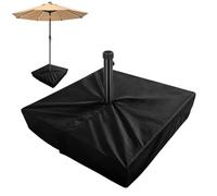 Générique Couverture De Base du Parapluie Carré - Anti UV Space Couvercle du Parapluie | Protecteur De Parasol Extérieur | 600D Oxford Fabric Sleeve Anti UV Parasol Stand Portable pour Patio Garden