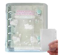 Générique Couverture De Cahier,M5 Fournitures Scolaires Transparentes - Étui Pour Cahier Organisateur PVC,Pour Ados Filles Garçons Femmes Maison École Classe Bureau Voyage Road Trip Extérieur