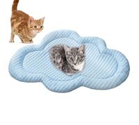 Générique Couverture de Chien de Refroidissement, Tapis de Refroidissement pour Animaux de Compagnie,Tampon de Glace de de Chien avec Forme de Nuage - Matelas de chenil endormi Doux pour Les Fou