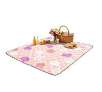 Générique Couverture De Pique-Nique Imperméable - 200 x 200 cm Pliable Très Grand Portable - Tapis De Plage Voyage,pour Voyage Plein Air Camping Parc Pelouse Plage Et Rassemblement Familial