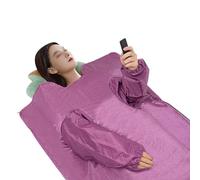 Générique Couverture De Sauna Infrarouge, Sauna Domestique Portable, Technologie De Détoxification Infrarouge Lointain, Contrôle Intelligent De La Température Et du Temps (Purple)