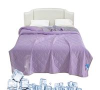 Générique Couverture d'Été - Couvertures Rafraîchissantes pour Dormeurs Chauds,Literie Respirante Anti Transpiration Fraîche pour Chambre Séjour Canapé et Voyage