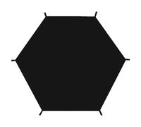 Générique Couverture D'ombrage De - Couverture De Filet en Maille À Dessus Rond pour, Toit De De Pare-Soleil De De 8 Pieds / 10 Pieds / 12/14 | Trampoli