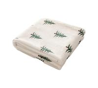 Générique Couverture en Peluche sur Le thème des Vacances de Noël avec de pin brodé Festif, Utilisation Polyvalente, intérieur et extérieur, Couverture de canapé en Peluche de Noël