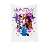 Générique Couverture K-Pop De-Mon Hunters, Huntrix Rumi/Mira/Zoey Couvertures en Molleton de Flanelle Mignonnes Douillettes Moelleuses for Bureau Genouillères Plaids Chauds Audlts et aux enfants-1802