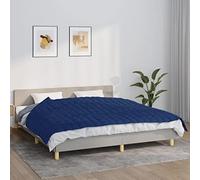 Générique Couverture lestée Bleu 155x220 cm 11 kg Tissu Maison & Jardin Linge Literie Couvertures (Poids 11.35KG)