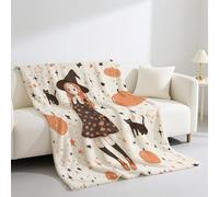 Générique Couverture lit Noir Gris Couverture Polaire,Mystérieux Pirate Navire Halloween Ultra Doux Utilisable des Deux côtés Blanket pour Les Adultes 150 * 180 cm