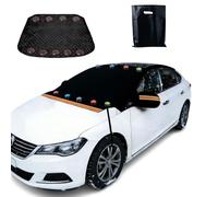 Générique Couverture Pare Brise Voiture pour BWM 1 Series F40 2019-2024 Hatchback,Couverture Brise Voiture Repliable Universelle avec 6 Fixations Magnétiques Anti Givre et Neige Soleil Poussière