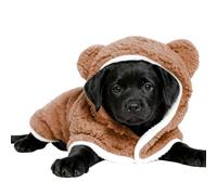 Générique Couverture pour Chien, Sweat à Capuche Lavable Chaud Doux, Manteau d'hiver pour Animaux de Compagnie Cape avec Chapeau, pour Chihuahua Halloween Hiver Noël