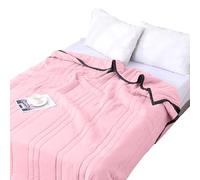 Générique Couverture rafraîchissante légère, Couverture rafraîchissante d'été | Couverture Fine Extra Douce et, Respirante,Couette d'été réversible, Couette légère, Lavable en ma