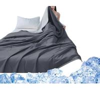 Générique Couverture Rafraîchissante pour Personnes Qui Ont Chaud Dormant Couverture D'été Rafraîchissante avec Technologie Refroidissement Rapide - Légère Respirante(H,70x100cm)