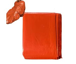 Générique Couvertures De Survie | Sac De Survie Léger Et Imperméable - Sac Isothermique Imperméable Portable pour Randonnée Camping Voyage Aventure Extérieure
