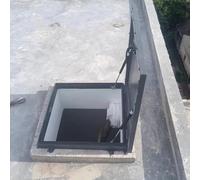 Générique Couvre-puits de fenêtre pour sous-Sol/Grenier, Couvre-puits de lumière Personnalisables pour toits de Maison, Couvre-puits de lumière hautement étanche à la Pluie et antivol (L x l