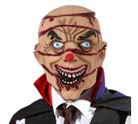 Générique Couvre-Visage Cosplay - Masque Déguisement avec Effet Saignant | Masque Latex Unisexe, Accessoire Déguisement Cosplay pour Halloween Théâtre Fête Déguisée