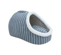 Générique Covered Pet Bed for Cats and Dogs, Anti-Slip Dog Bed, Cozy Pet Hideaway Sofa, Soft Fuzzy Cat Bed, Slipper Bed for Small Pets, Indoor Pet Bed for Cats, Cozy Slipper Bed for Dogs