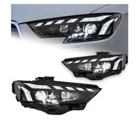 Générique Covers Phares Feux De Voiture Pour A3 8V 2013 - 2021 S3 RS3, Berline, Hayon, LED, Assemblage Phares Automobiles, Mise À Niveau, Accessoires RS5 Couverture phare avant(For 17-20 User)