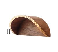 Générique Cowboy Hat Rack, Western Cap Storage Hanger, 5.43x2.76x3.15inches Wall-Mounted Wooden Organizer Stand, Rustic Entryway Display Holder for Mudroom Home Closet Barn Cabin Decor