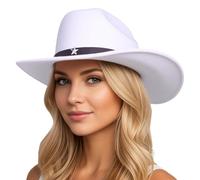 Générique Cowboy Hut Chapeau de cowboy pour adultes couvre-chef pour déguisements carnaval shérif cavalier de rodéo Far West costume carnaval fête à thème