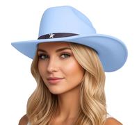 Générique Cowboy Hut Chapeau de cowboy pour adultes couvre-chef pour déguisements carnaval shérif cavalier de rodéo Far West costume carnaval fête à thème