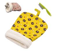 Générique Cozy Pet Nest for Cats and Dogs, Cat Sleeping Bag, Dog Sleeping Bag, Cat Nest, 2025 New Pet Bed, Portable Cave Bed Portable Warm for All Seasons Indoors (Yellow)