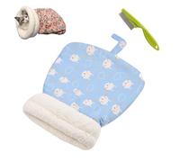 Générique Cozy Pet Nest for Cats and Dogs, Cat Sleeping Bag, Dog Sleeping Bag, Cat Nest, 2025 New Pet Bed, Portable Cave Bed Portable Warm for All Seasons Indoors (Blue)