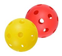 Générique Crack-Resistant Pickle Ball - PVC, 7.2-7.35cm High Visibility Pickle Ball | Durable Indoor Outdoor, Sports Training for Beginner, Intermediate, Home, School, Gym, Recreation