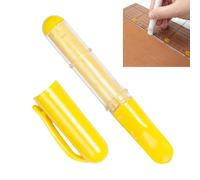 Générique Craie avec Roulette - Stylo Tailleur Marquage Précis Tissu | Poudre Effaçable Textiles Cuir Tricot | Accessoire Ergonomique Dosage Outil Traçage Ligne Ourlet