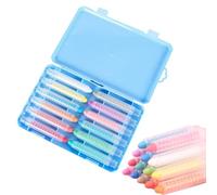 Générique Craie sans poussière - Bâtons d'écriture pour tableau noir de ormule lisse et mélangeable avec des couleurs vives, réduit la poussière l'enseignement du et les activités créative