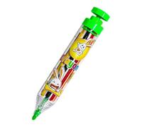 Générique Craies de Lavables Accessoires de Dessin Doux pour Crayons | Accessoires de Loisirs Créatifs pour Toute la pour Filles Garçons École Maison Maternelle Vert