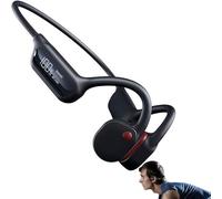 Générique Cranovib Écouteur À Conduction Osseuse, Charge Magnétique/300 Heures De Veille, Type De Bouton/Type Ouvert/30 G, pour Exercice (Noir)