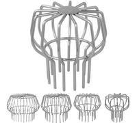 Générique Crapaudine De GouttièRe,Grille GouttièRe Anti Feuilles,Filtre Gouttiere,Protection Gouttiere Anti Feuille,Attrape Feuilles Efficace en Acier Assure Un DéBit d'eau Optimal
