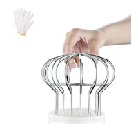 Générique Crapaudine de Gouttière, Protège-Gouttière, 50-200mm Filtre Grille Gouttiere Feuilles, Filtre en Acier Inoxydable pour Protecteurs de Tuyau de Descente Ronds en Forme(200mm/7.9in)