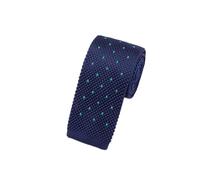 Générique Cravate en maille pour homme inspiration vintage pointe carrée pour le bureau ou un mariage
