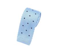 Générique Cravate en maille pour homme inspiration vintage pointe carrée pour le bureau ou un mariage