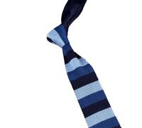 Générique cravate pour homme Cravates en tricot Cravate décontractée for garçons et filles, cravate rayée tricotée, de mariage for marié, vêtements cou for hommes(Grass green)