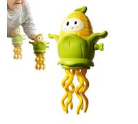 Générique Crawling Octopus Toy, Corn-Shaped Dancing, Interactive Clockwork, Educational Activity, Sensory Play for Baby in Crib Bath Bedroom Travel and Celebrations, 4.57x2.76x1.77 inches