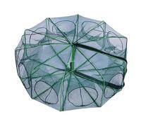 Générique Crayfish Trap, Lobster Net Cage, Multifunctional Fishing Gear with 24 X 18 X 12 inches, Trap Nets for Crabbing, Shrimping in Lake, Pond, Freshwater, Saltwater, Outdoor Use, Black