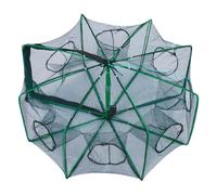 Générique Crayfish Trap Portable - Foldable, Escape-Proof, Mesh, Rustproof,