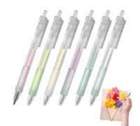 Générique Crayon Colle,6 applicateurs adhésifs à pression,Colle Sèche Rapide en Bâton - Pour loisirs créatifs, scrapbooking, réparation d'autocollants, cartes, artistes,