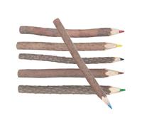 Générique Crayon de Couleur | Crayons Brin Longs | 6 Pièces Outil de Dessin Rétro pour Événement Bureau Salle de Classe Fête Écriture Camping École